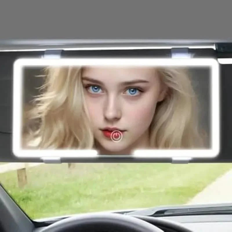 LED Car Visor Mirror