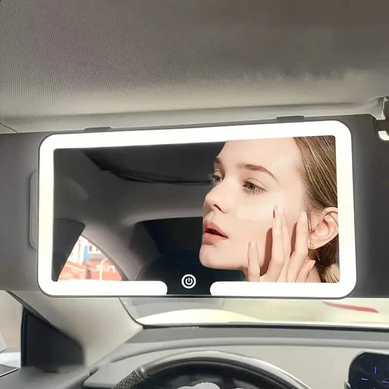 LED Car Visor Mirror