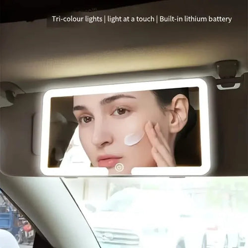 LED Car Visor Mirror