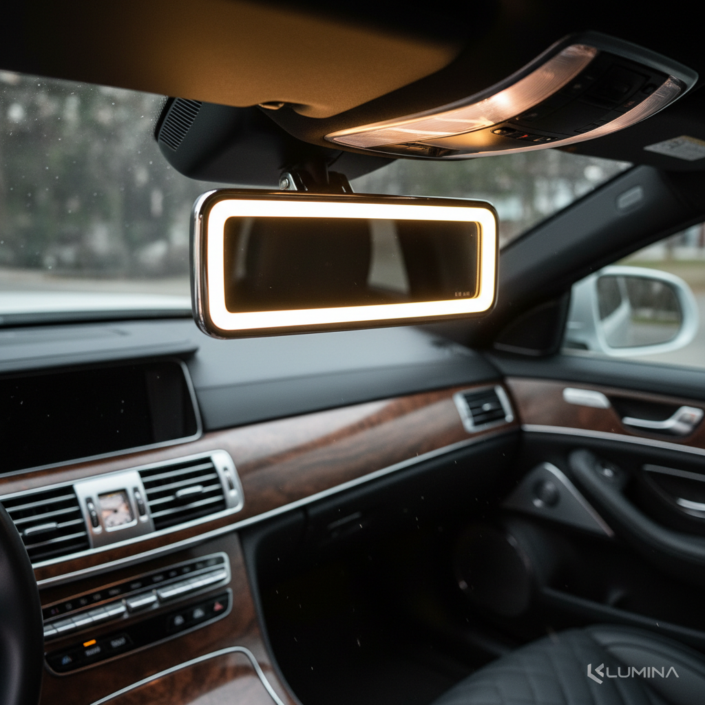 Mirror on Visor